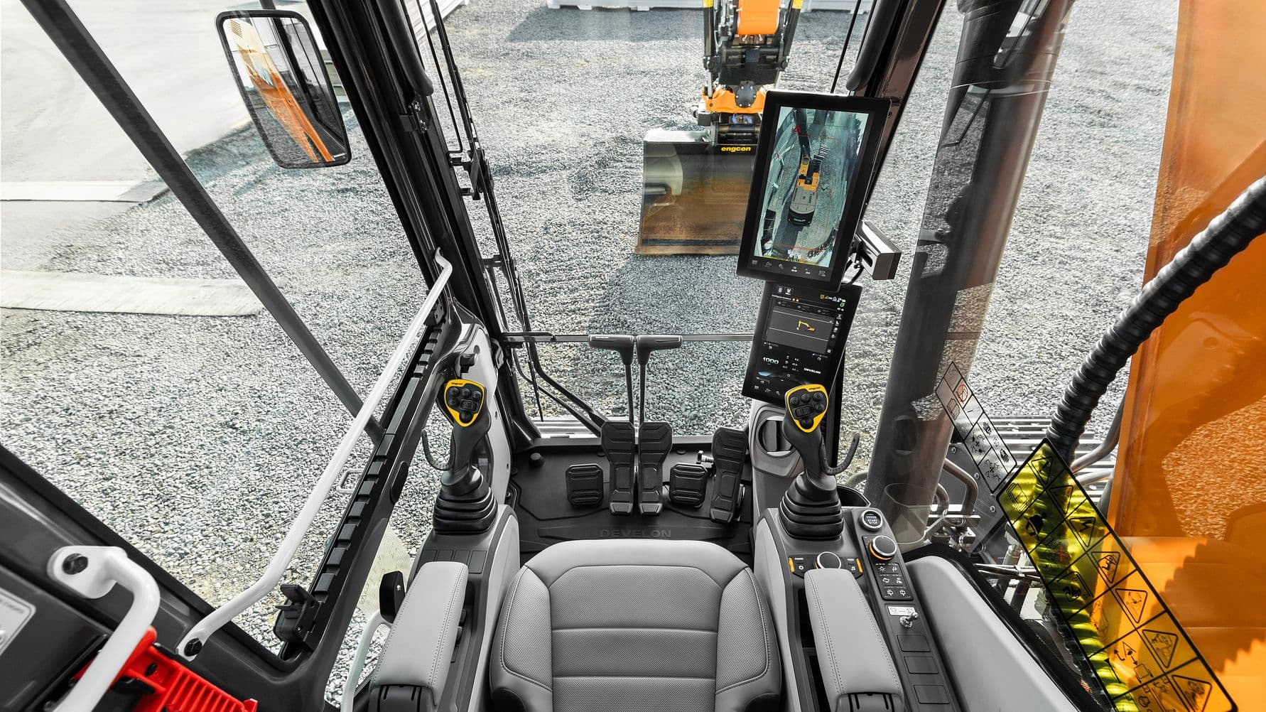 Engcon och Develon revolutionerar grävmaskiner