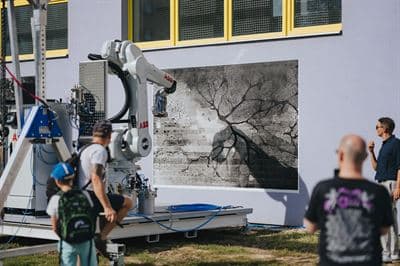 AI-konst och robotik i Mladá Boleslav