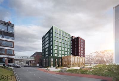 Nordec bygger framtidens hotell i Tromsø