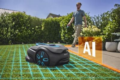 Husqvarnas AI-drivna robotgräsklippare