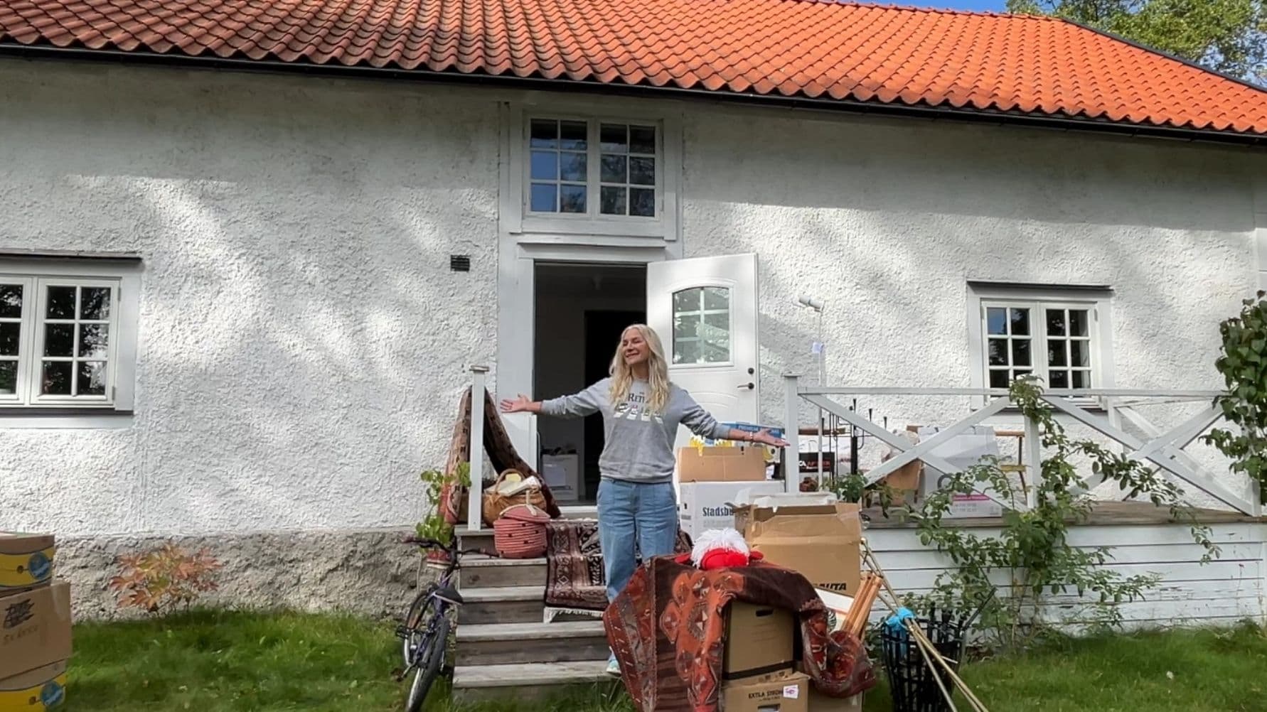 Ann Söderlund skapar julmagi med second hand