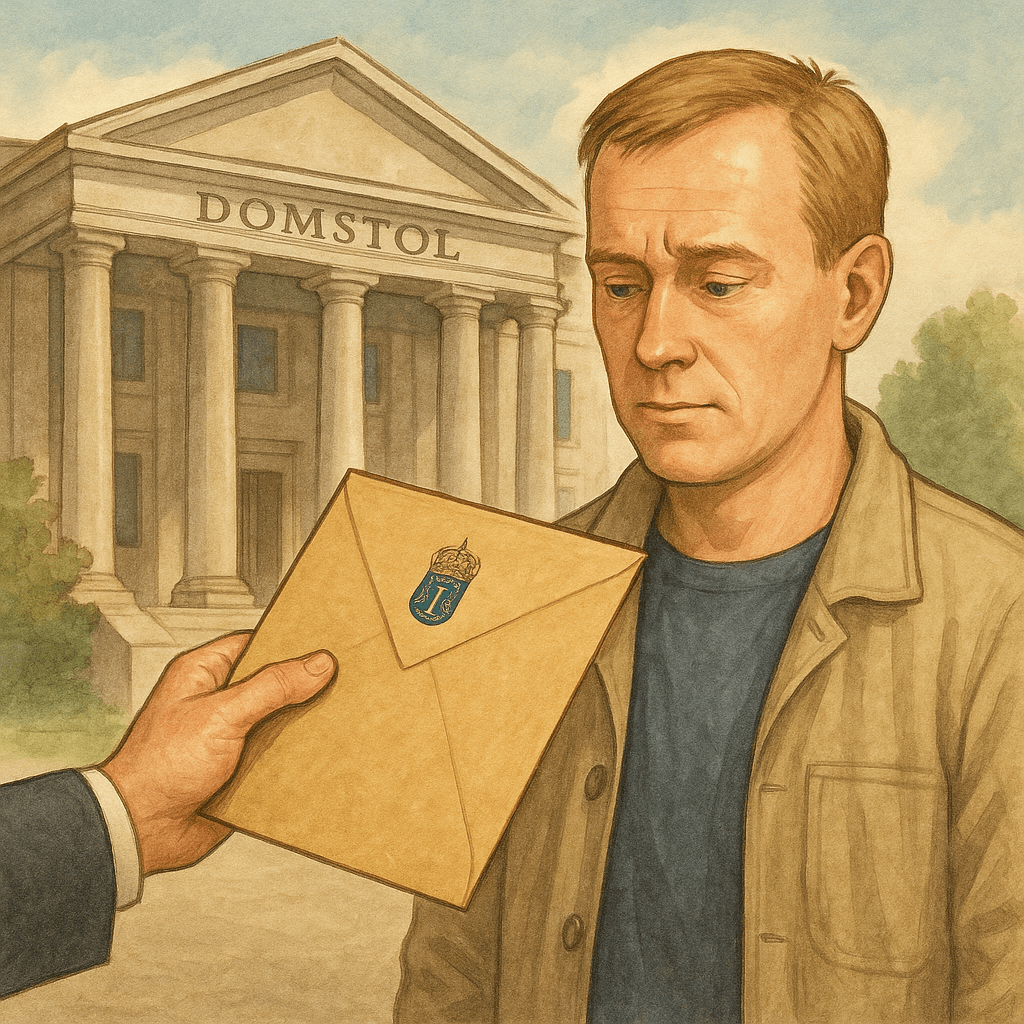 Vad är en delgivningsbar person? Definition och förklaring