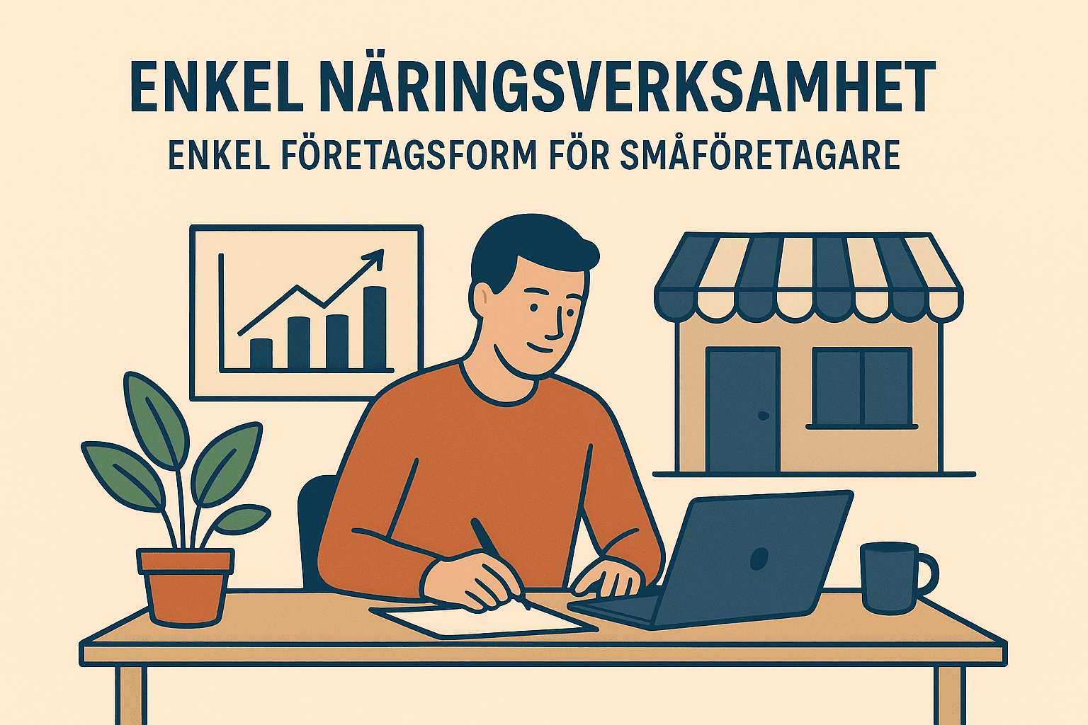 Enskild näringsverksamhet – enkel företagsform för småföretagare