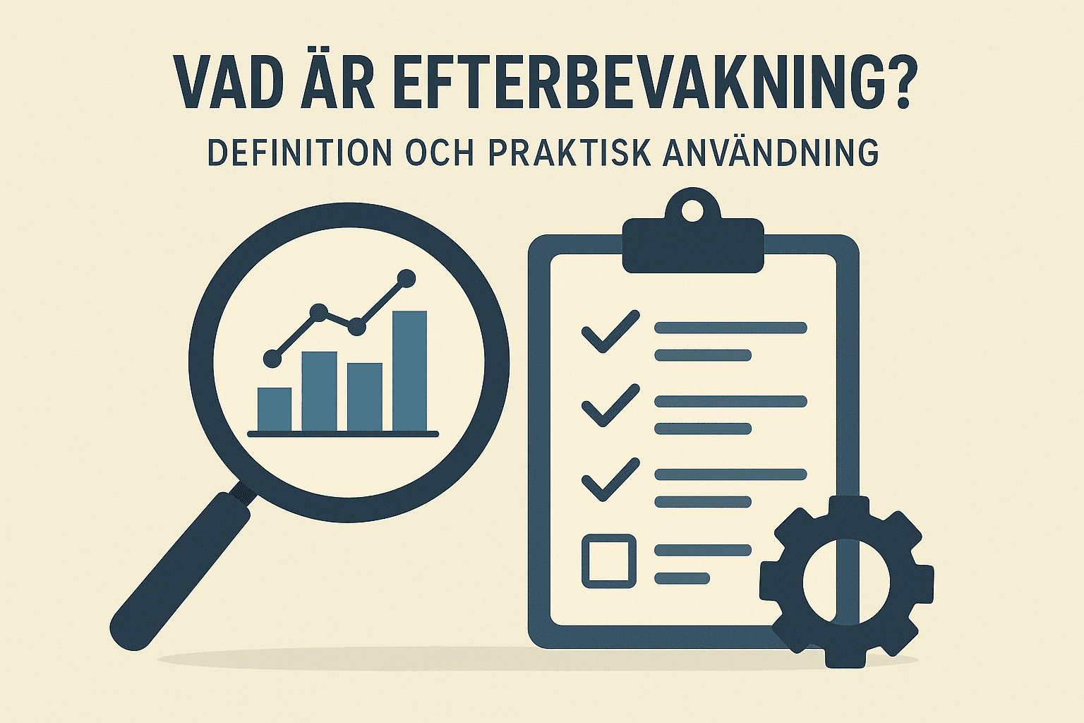 Vad är Efterbevakning? Definition och praktisk användning