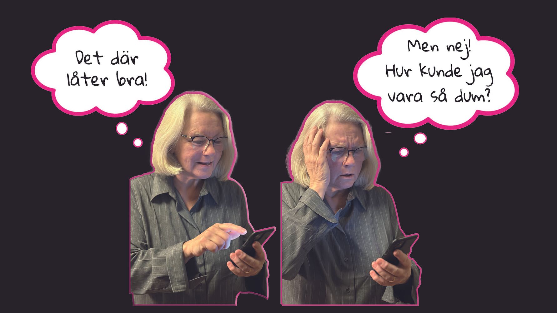 teaterföreställning bedrägerier