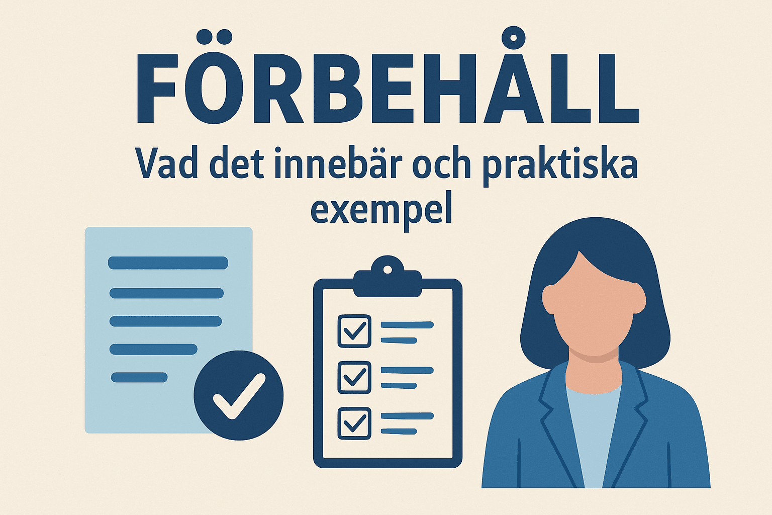 Förbehåll: Vad det innebär och praktiska exempel