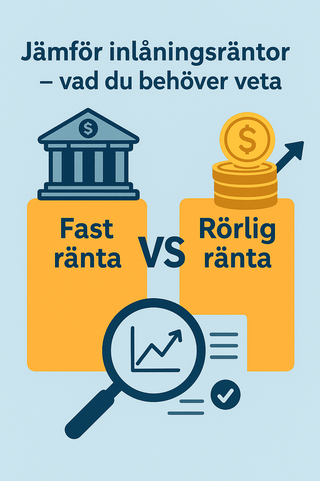 Jämför inlåningsräntor – vad du behöver veta