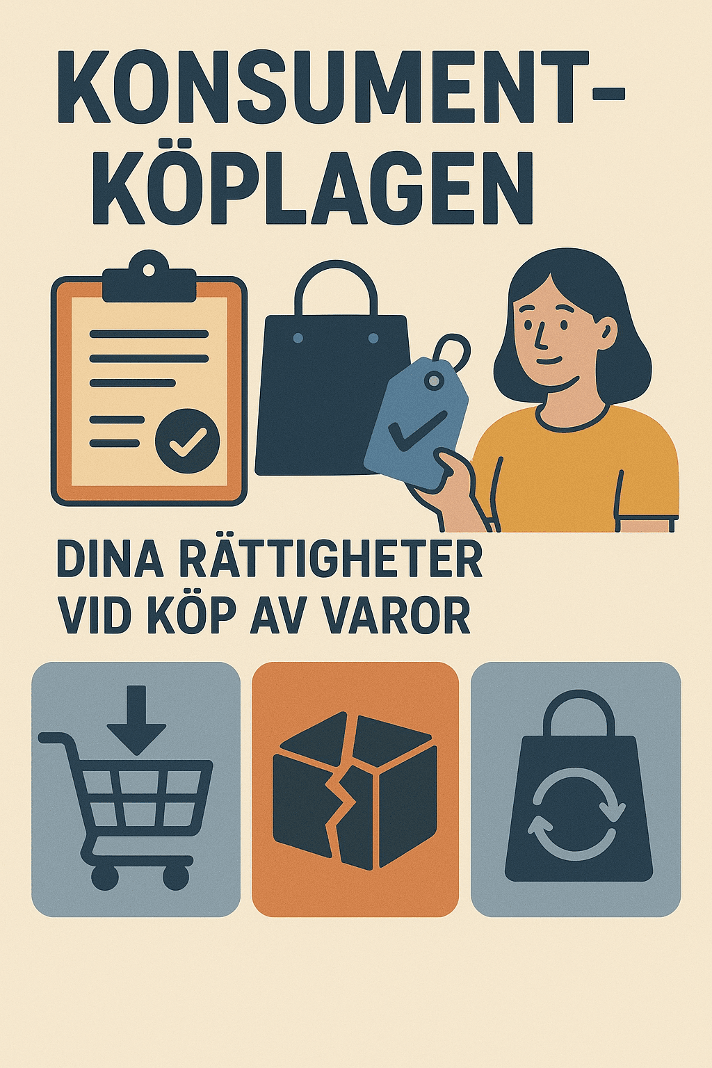 Konsumentköplagen – dina rättigheter vid köp av varor