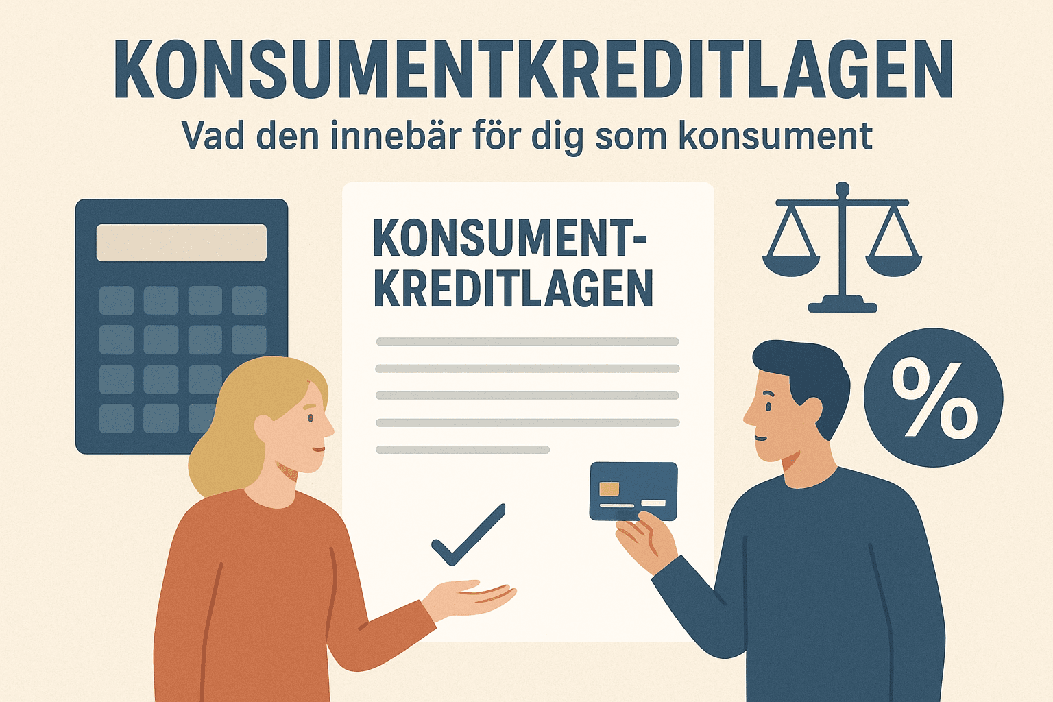 Konsumentkreditlagen: Vad den innebär för dig som konsument