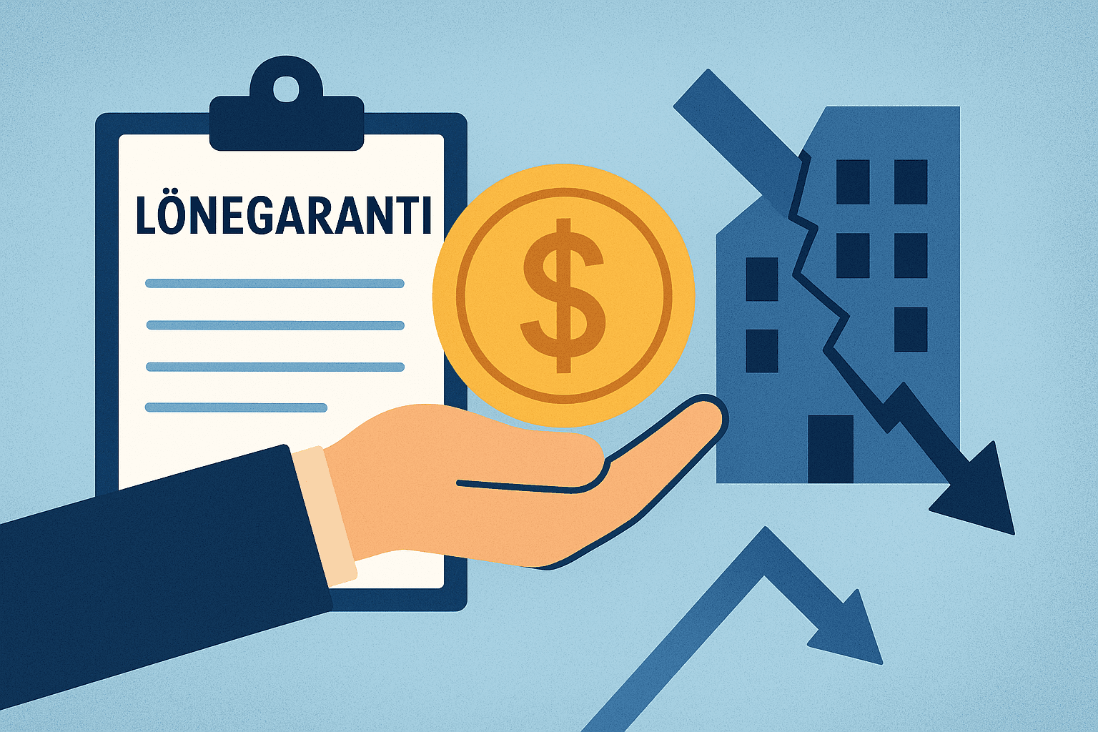 Lönegaranti – skydd vid arbetsgivarens konkurs eller rekonstruktion