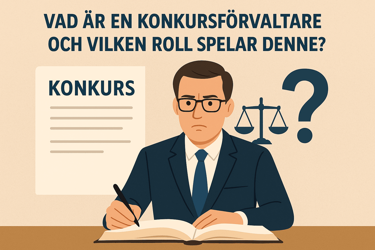 Vad är en konkursförvaltare och vilken roll spelar denne?