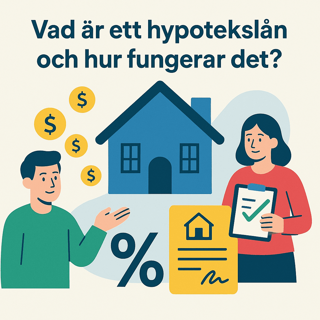 Vad är ett hypotekslån och hur fungerar det?