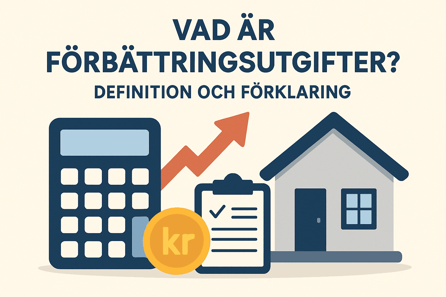 Vad är förbättringsutgifter? Definition och förklaring