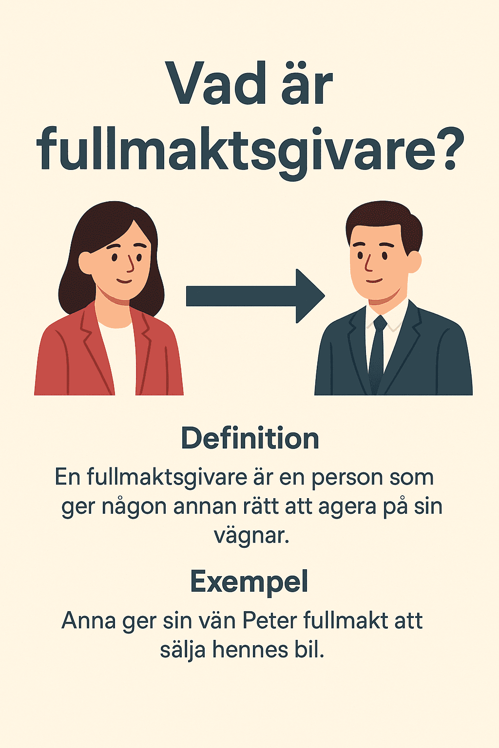 Vad är fullmaktsgivare? Definition och exempel