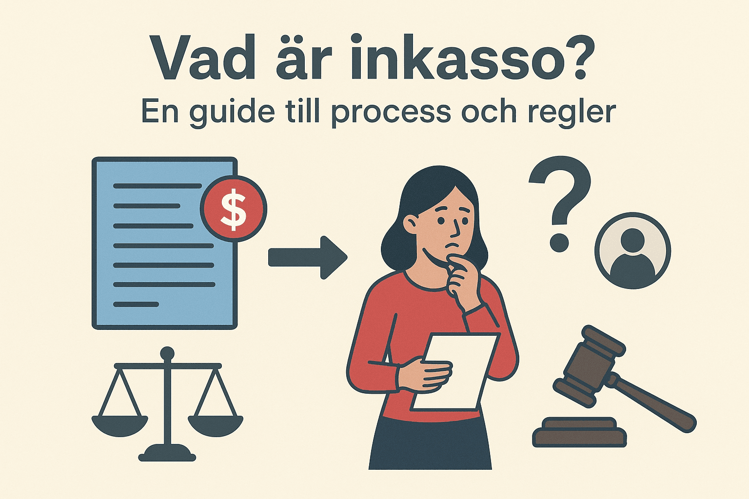 Vad är inkasso? En guide till process och regler