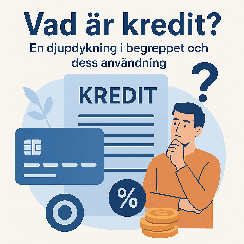 Vad är kredit? En djupdykning i begreppet och dess användning