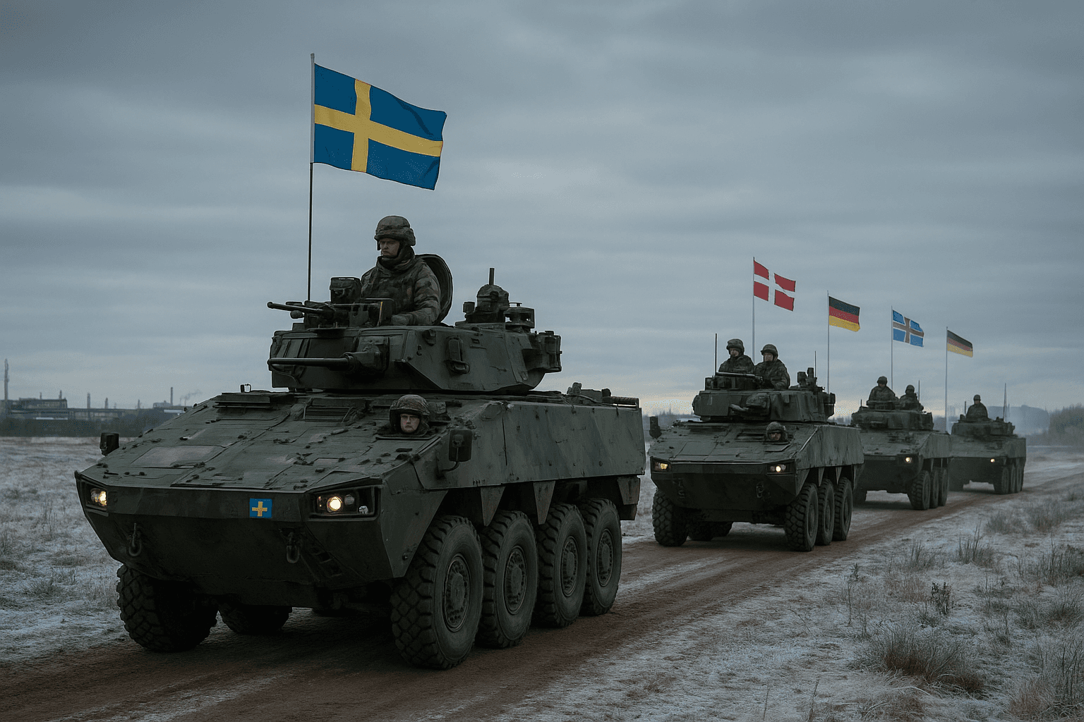 pansarterrängbilar sverige