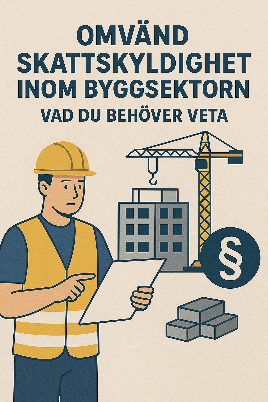 Omvänd skattskyldighet inom byggsektorn – Vad du behöver veta