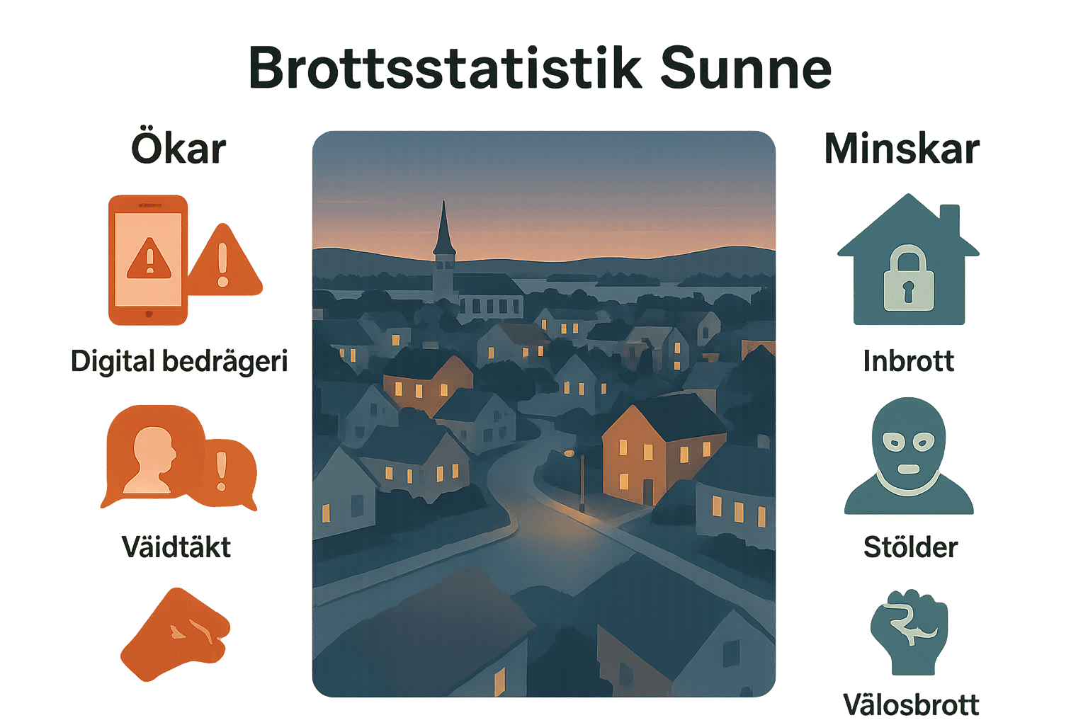 brottsstatistik Sunne
