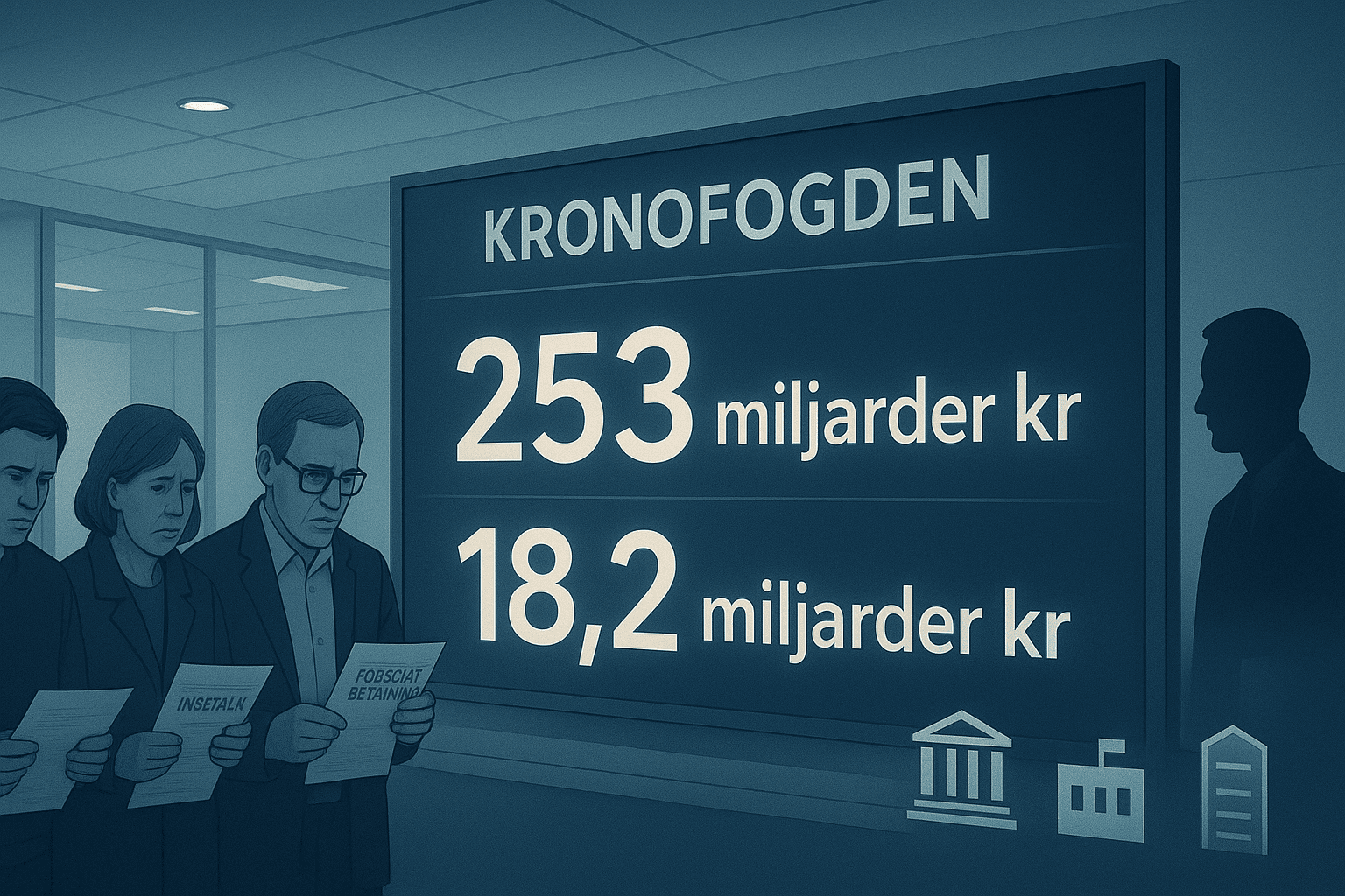 skuldindrivning rekord