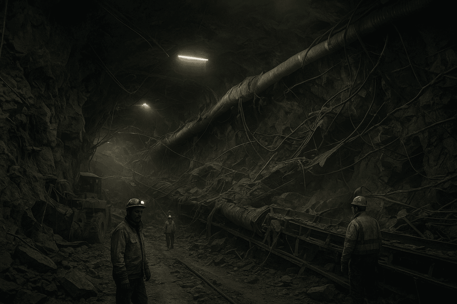 gruvskador produktion