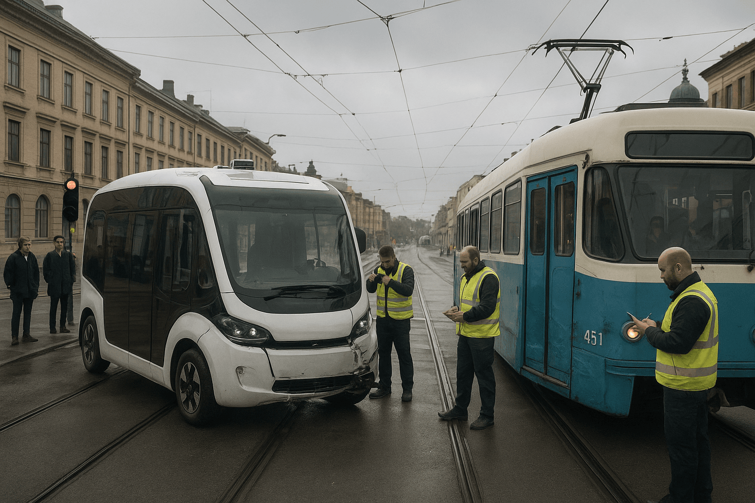 självkörande buss