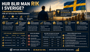 Hur blir man rik i Sverige? 7 bevisade strategier för att bygga en förmögenhet