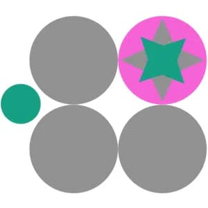 Logotyp för återanvändbara förpackningar.