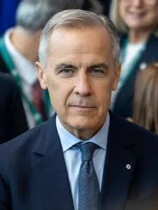 Mark Carney vid ett evenemang i Deux-Montagnes.
