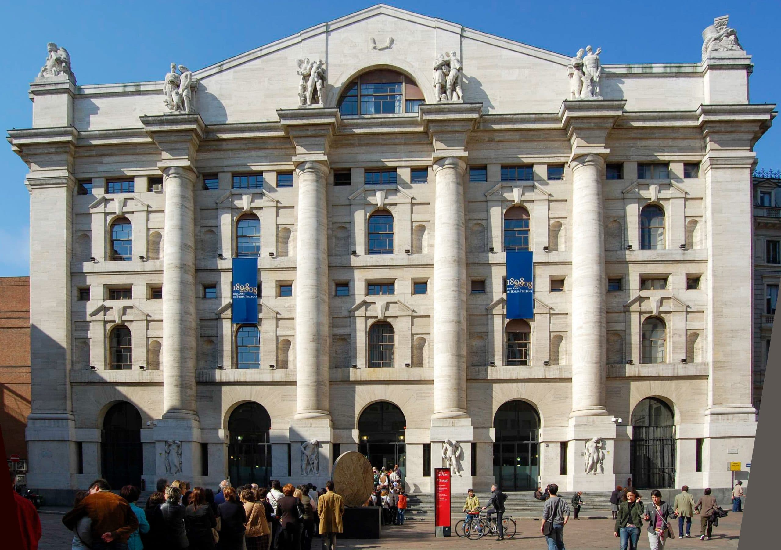 Palazzo Mezzanotte, Milanos börsbyggnad.