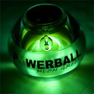 Powerball neon green device.