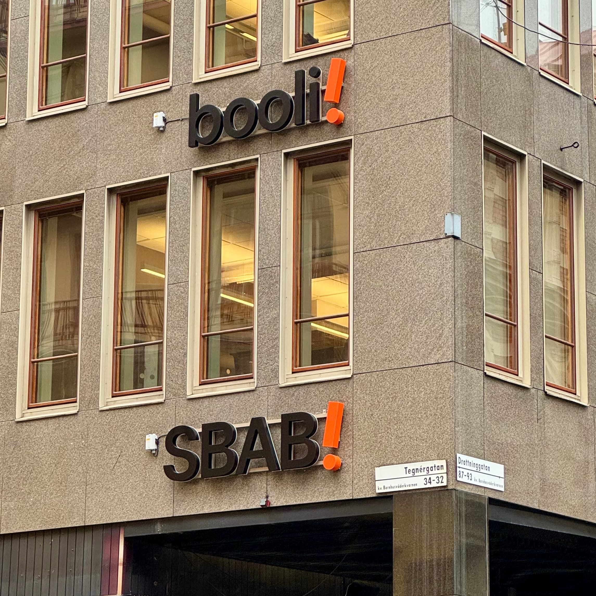SBAB:s kontor på Drottninggatan 89 i Stockholm.