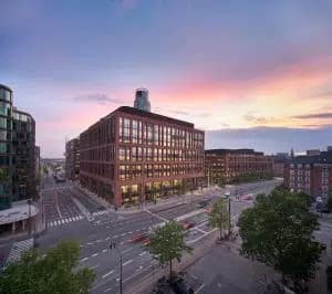 Bild på danskebank huvudkontor i köpenhamn