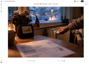 Elpriser i vinter - hand justerar element i svenskt hem